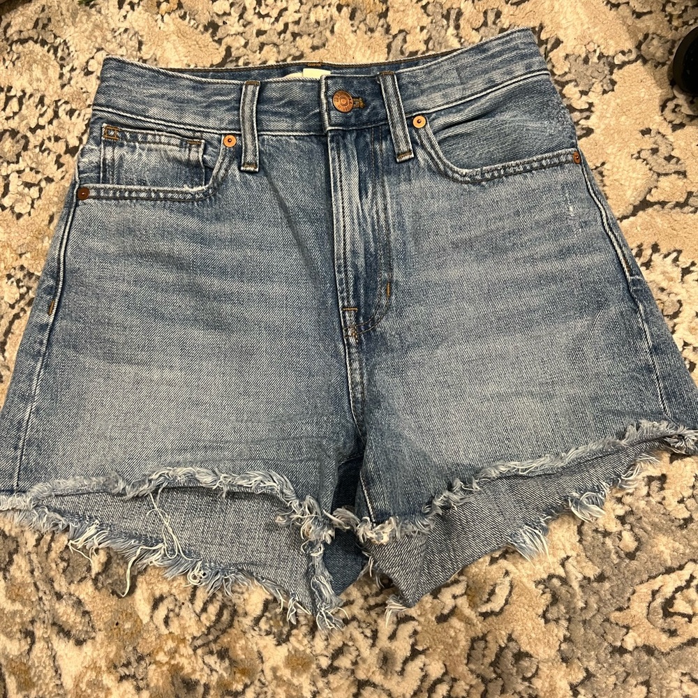 Madewell High Rise Curvy Perfect Vintage Shorts